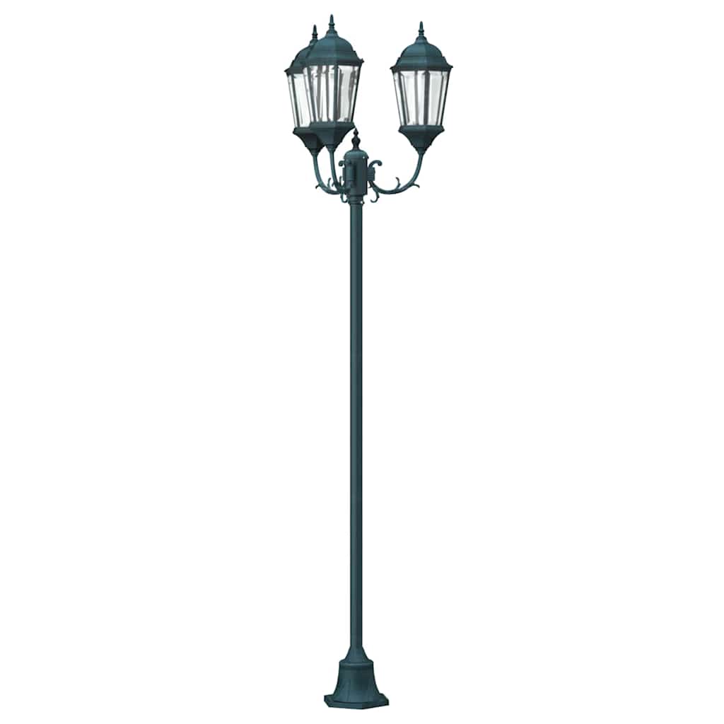 Vidaxl tuinverlichting vintage geborsteld groen 57 x 49 x 241 cm