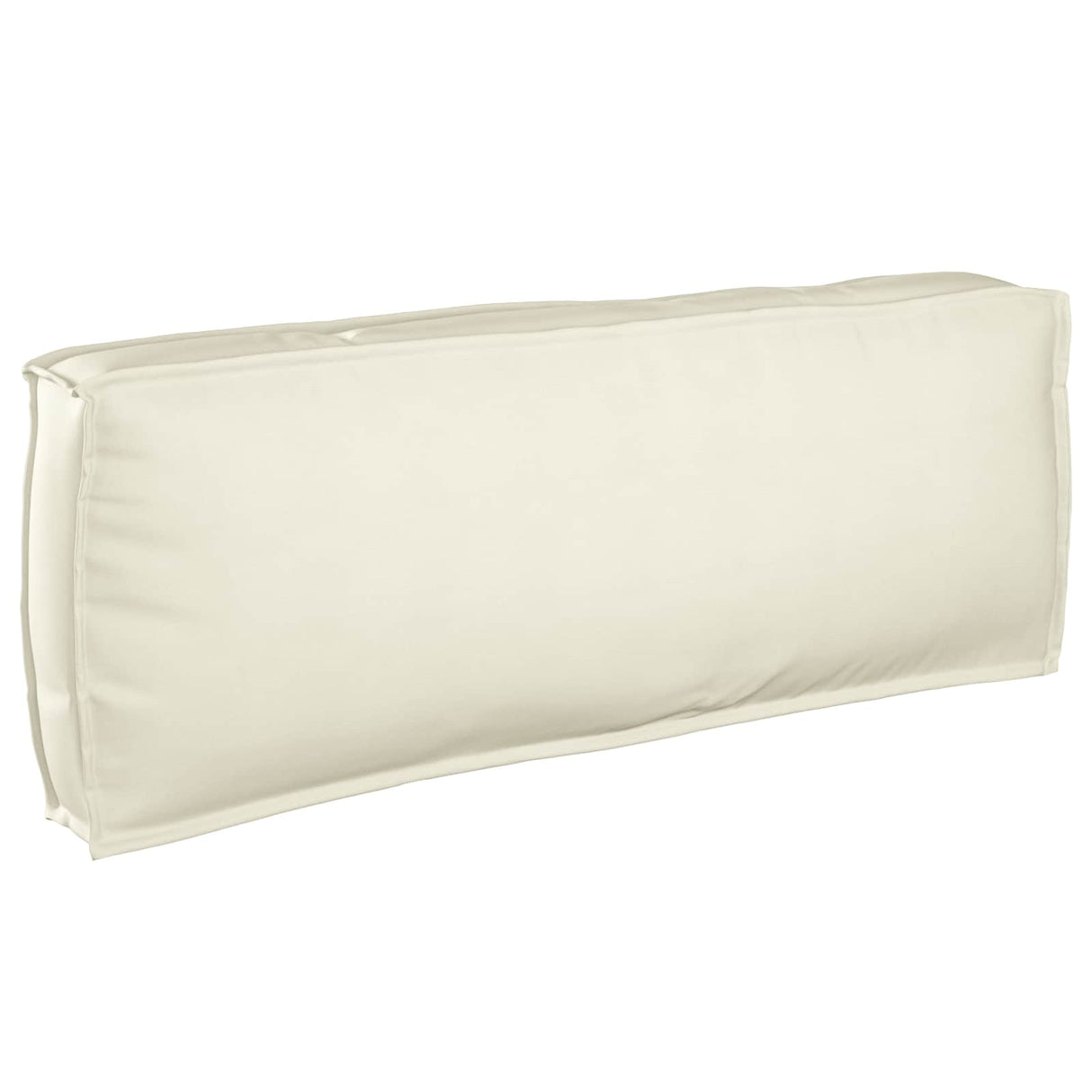 Vidaxl kussen crème 120 x 40 x 12 cm oxford stof