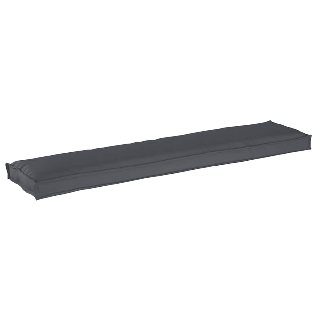 Vidaxl palet kussen antraciet 180 x 40 x 8 cm oxford stof