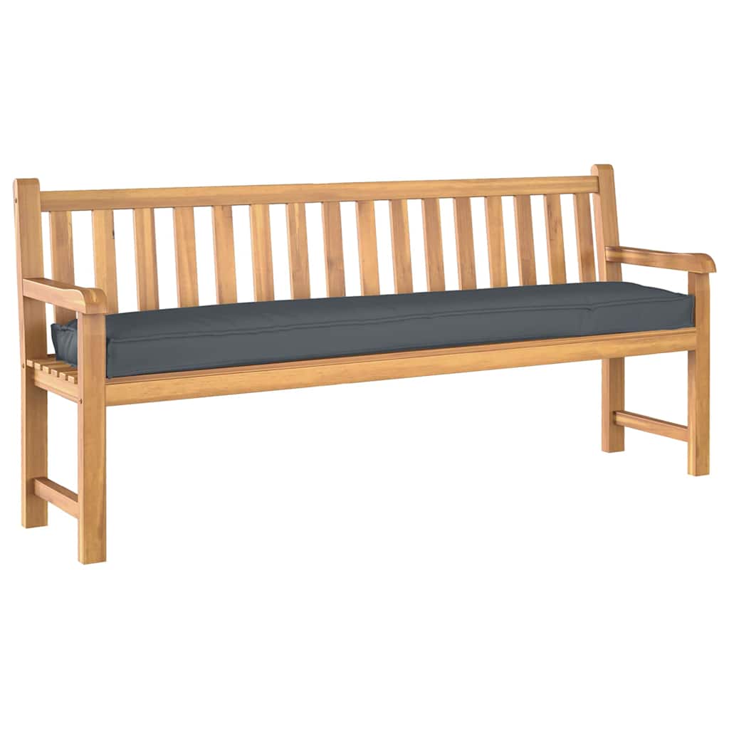 Vidaxl palet kussen antraciet 180 x 40 x 8 cm oxford stof