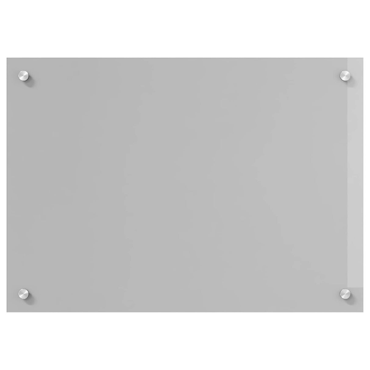 Vidaxl keuken spatscherm lichtgrijs 70 x 50 cm gehard glas