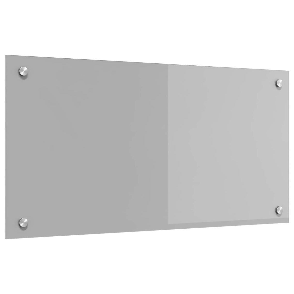 Vidaxl keuken spatscherm lichtgrijs 80 x 40 cm gehard glas