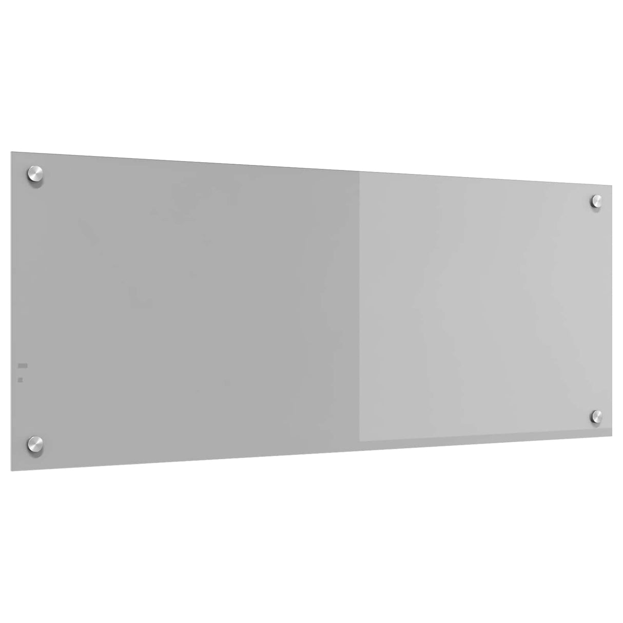 Vidaxl keuken spatscherm lichtgrijs 100 x 40 cm gehard glas