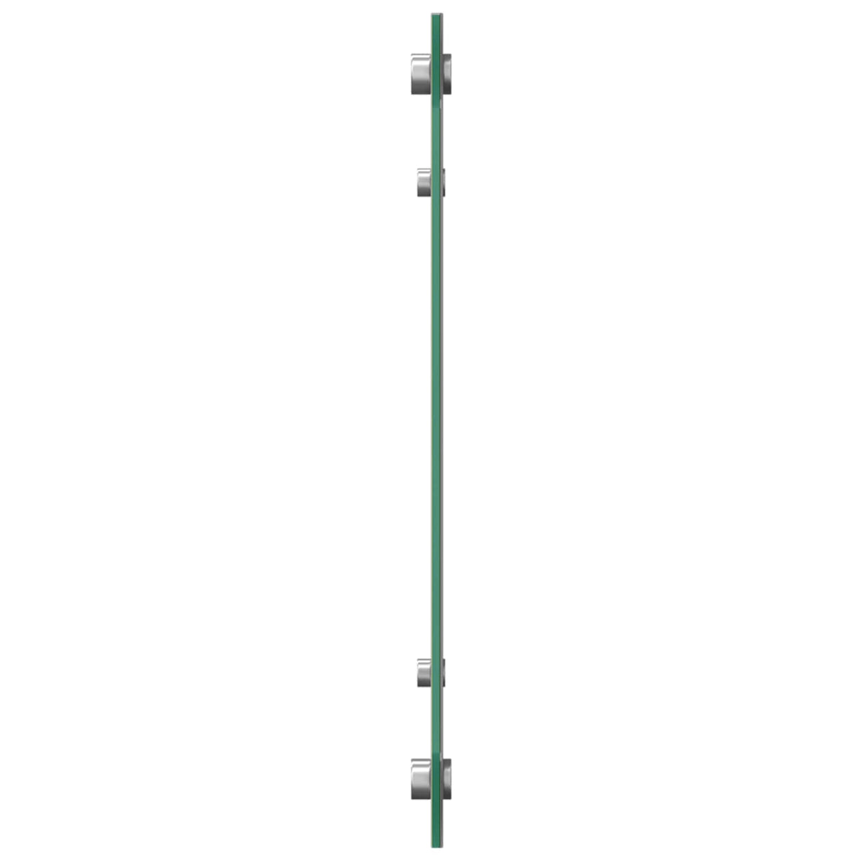 Vidaxl keuken spatscherm donkergrijs 100 x 40 cm gehard glas