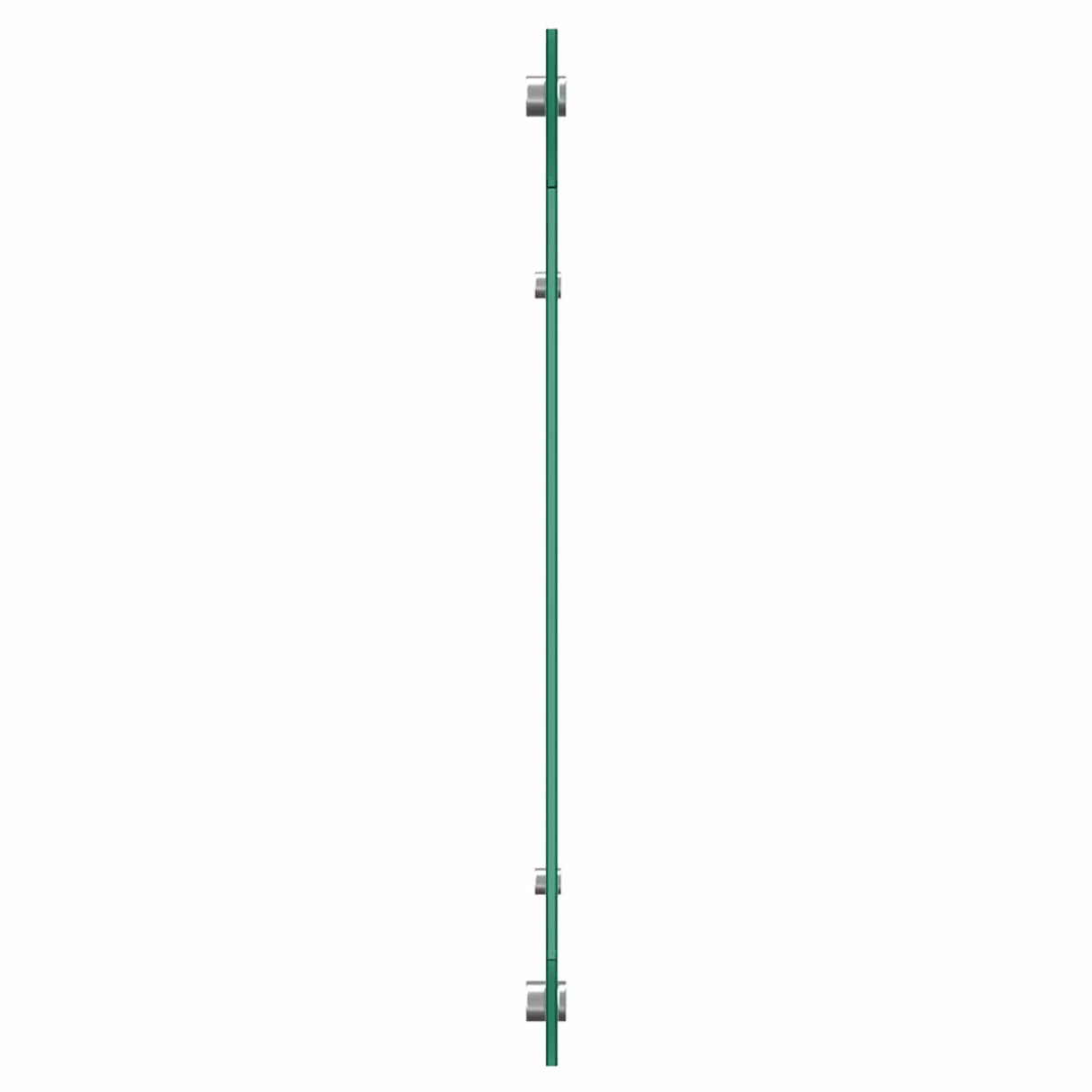 Vidaxl keuken spatscherm lichtgrijs 120 x 50 cm gehard glas
