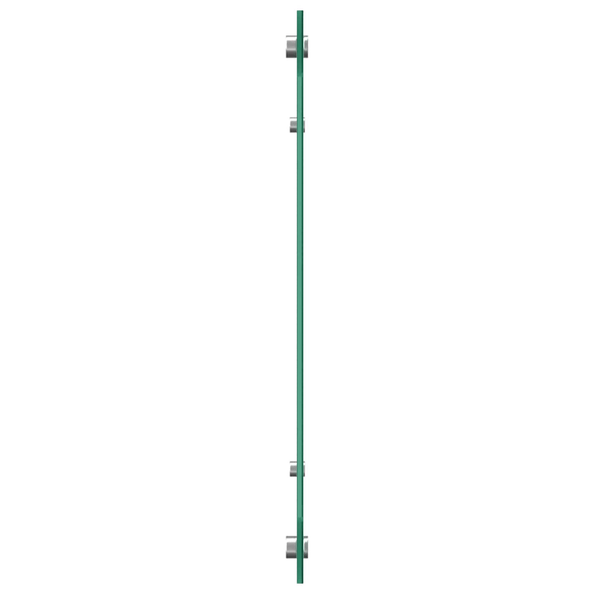 Vidaxl keuken spatscherm donkergrijs 110 x 50 cm gehard glas