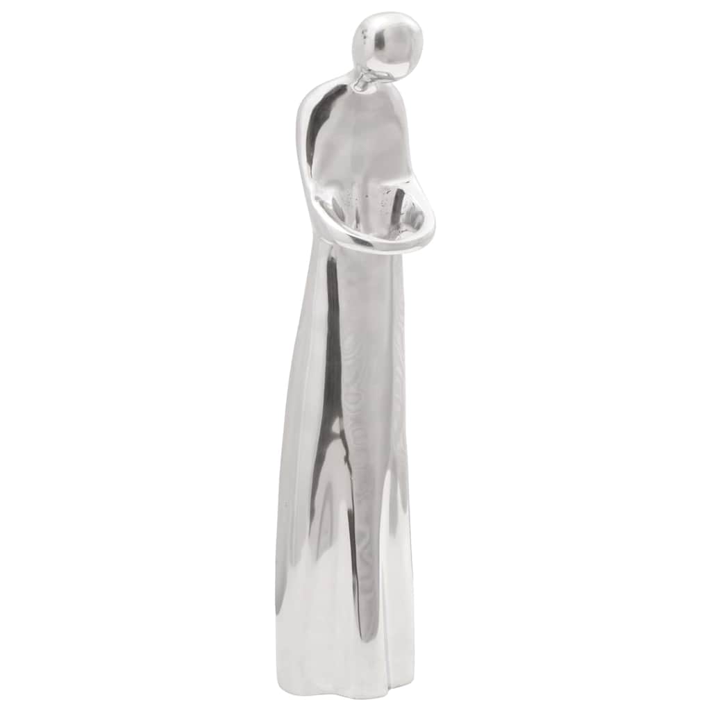 Vidaxl sculptuur zilver 10 x 16 x 49 cm aluminium