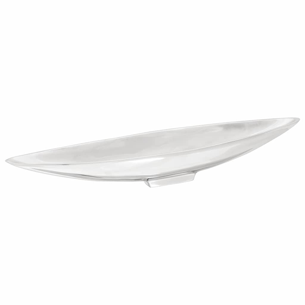 Vidaxl fruitmand zilver 53 x 9 x 10 cm aluminium