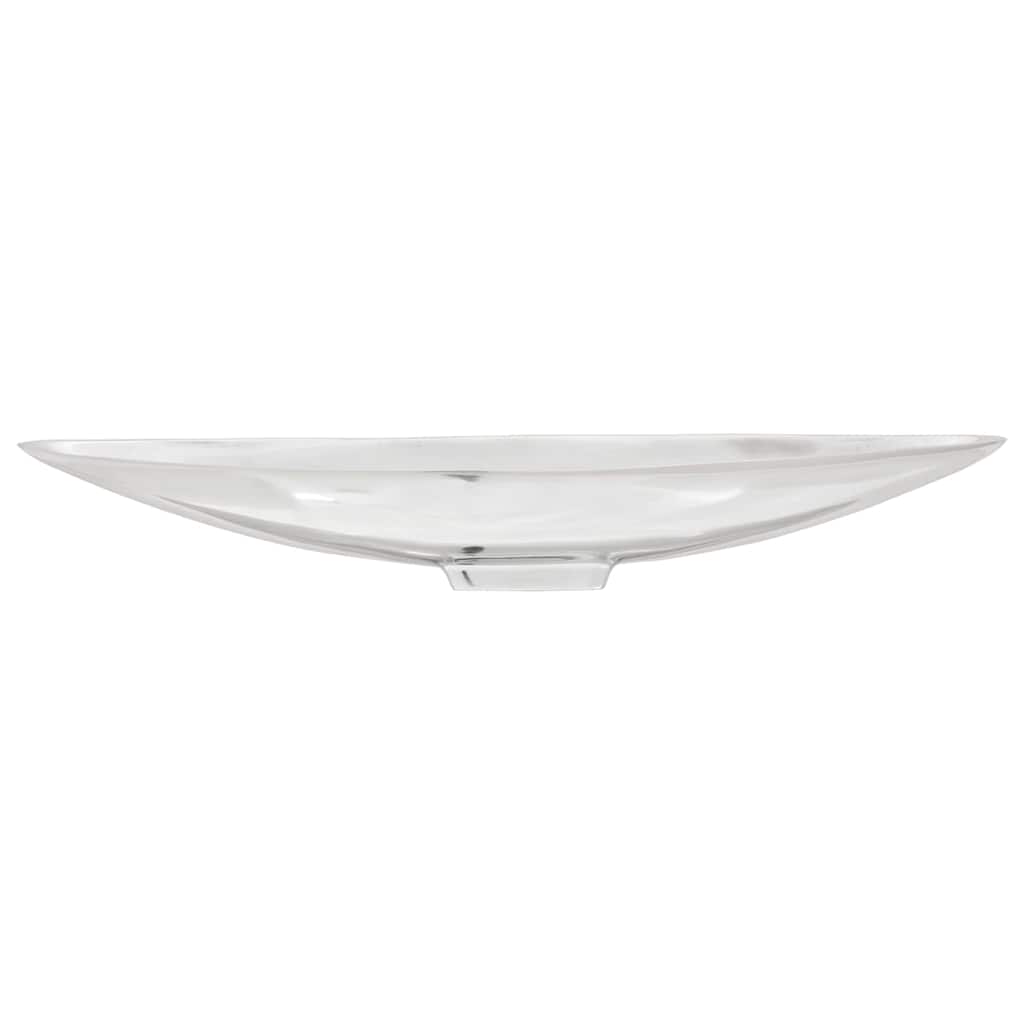 Vidaxl fruitmand zilver 53 x 9 x 10 cm aluminium