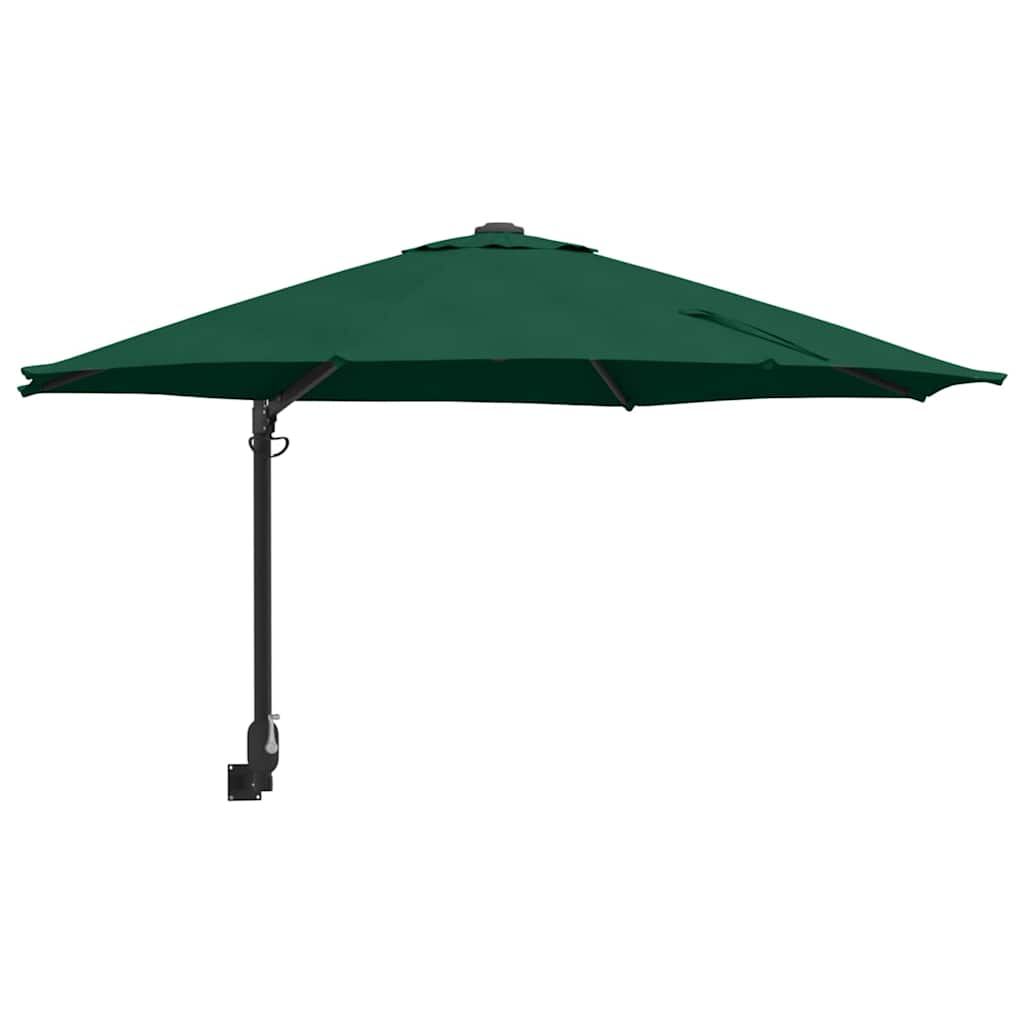 Vidaxl tuinparasol groen 248 x 248 x 148 cm polyester en staal
