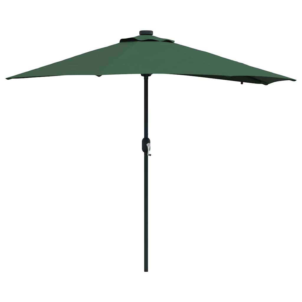 Vidaxl tuinparasol groen 294 x 150 x 223 cm polyester en staal
