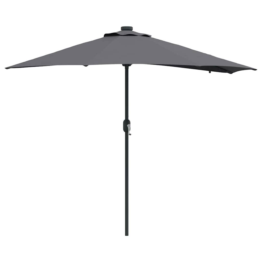 Vidaxl tuinparasol antraciet 294 x 150 x 223 cm polyester en staal
