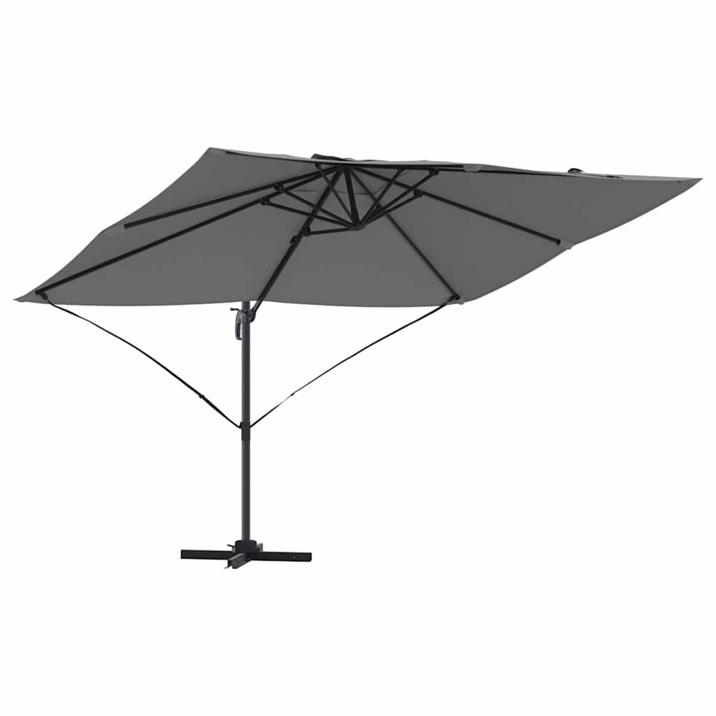 Vidaxl parasol antraciet 351 x 250 x 260 cm polyester en aluminium