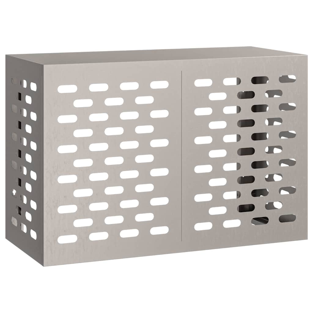 Vidaxl airconditioner hoes roestig 90 x 40 x 60 cm cortenstaal