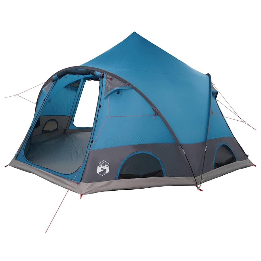 Vidaxl koepeltent met dak met opslag blauw 505 x 450 x 248 cm