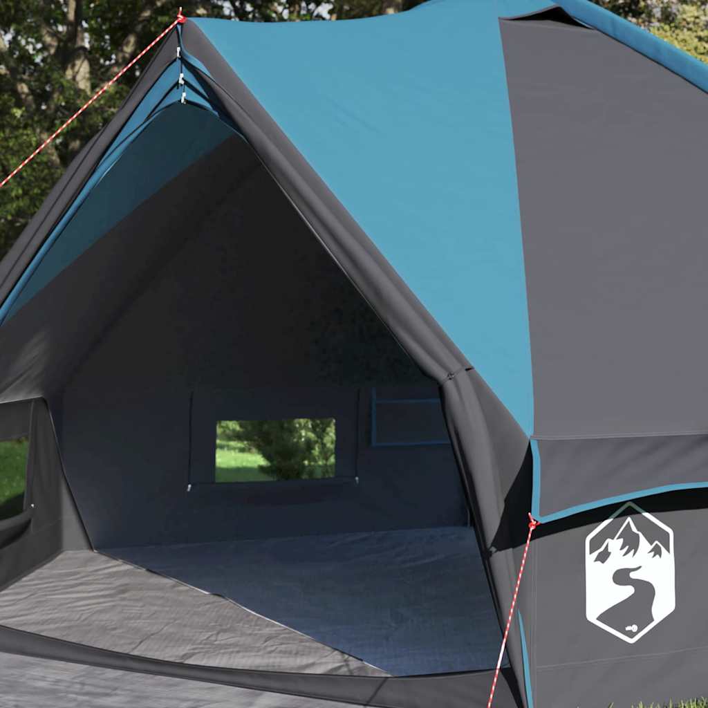 Vidaxl teepee tent met dak blauw en grijs 490 x 410 x 210 cm