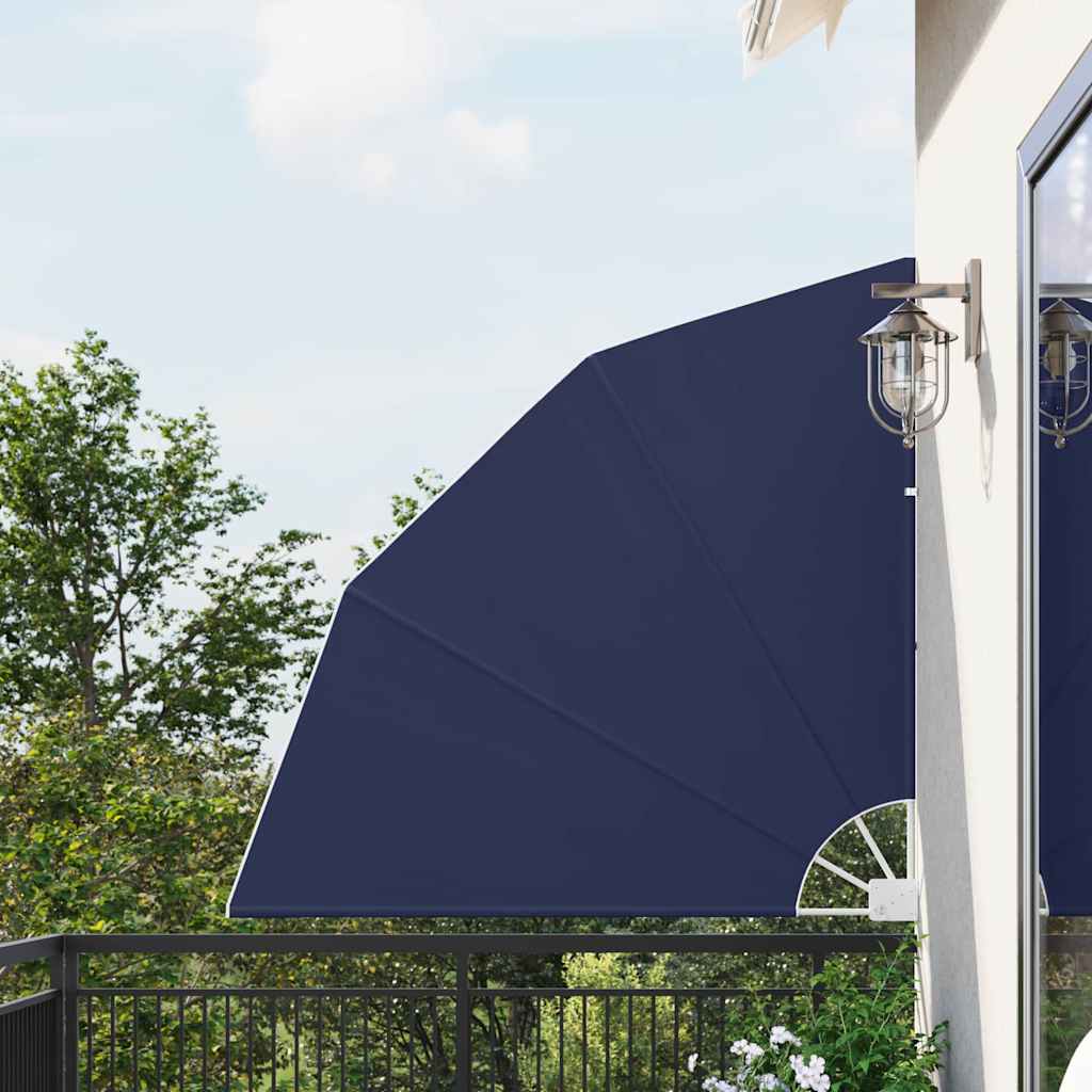 Vidaxl balkon privacy scherm marineblauw 140 x 140 cm polyester