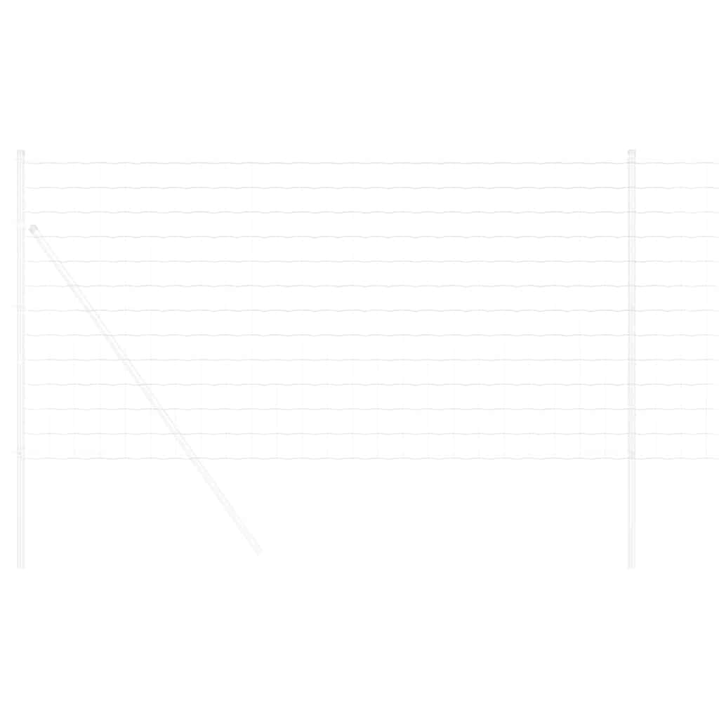 Vidaxl euro hek 1,5 x 10 m pvc-gecoat ijzer