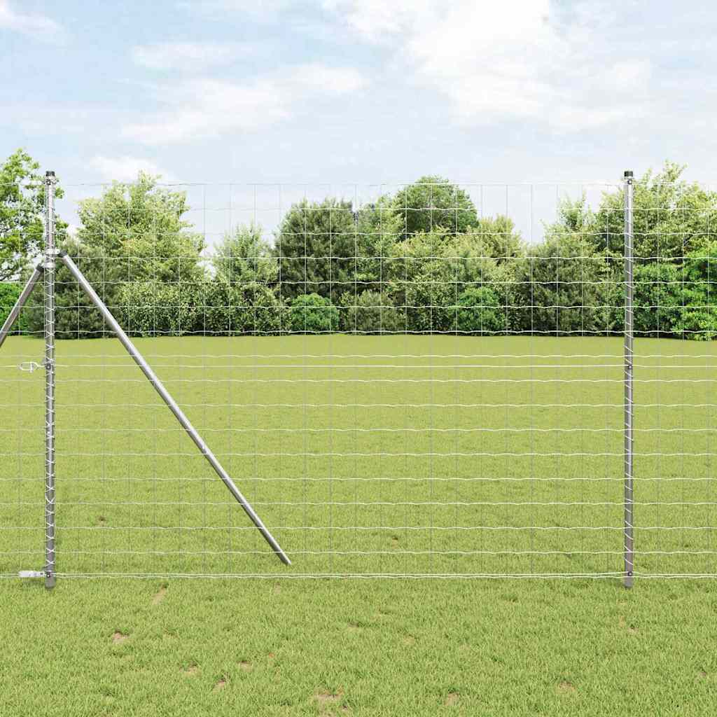 Vidaxl euro hek 1,6 x 10 m pvc-gecoat ijzer