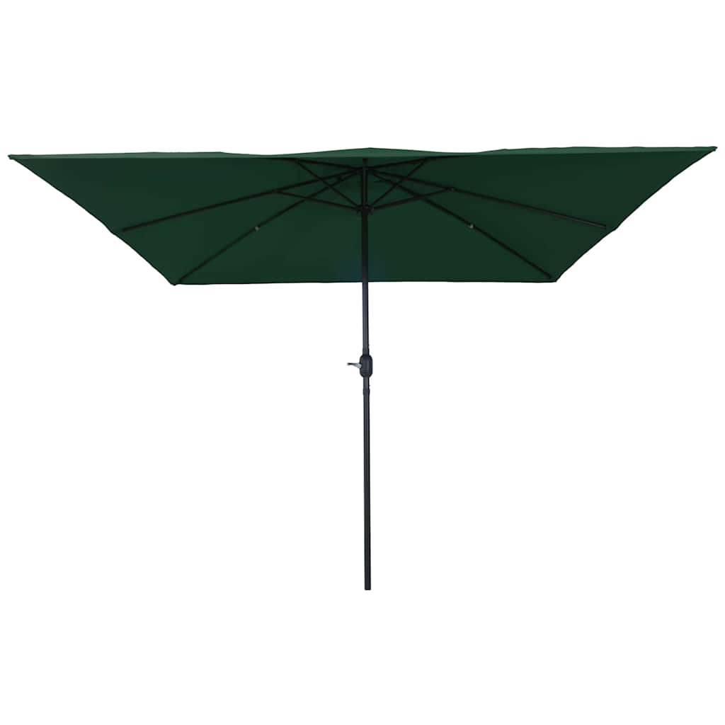 Vidaxl tuinparasol groen 295 x 295 x 245 cm polyester en staal