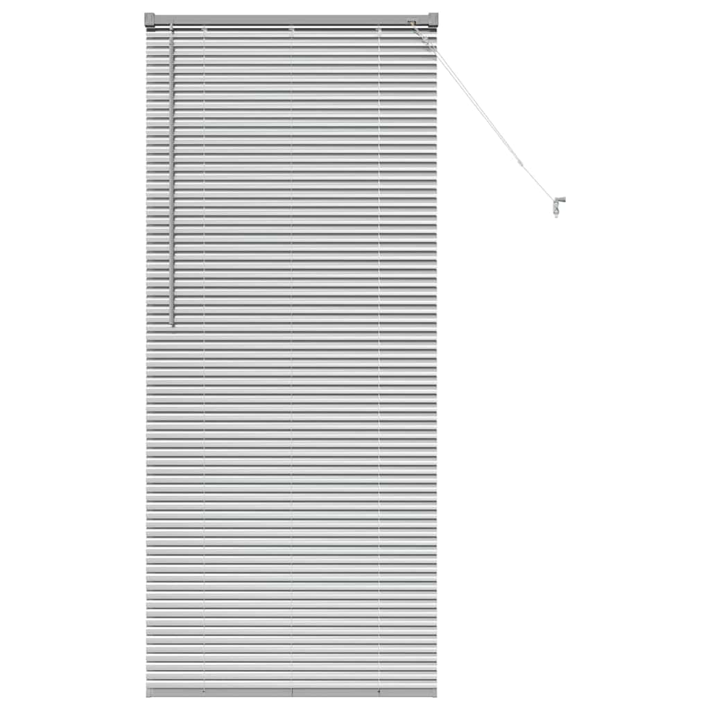 Vidaxl venetiaanse jaloezieën zilver 175 x 75 cm aluminium