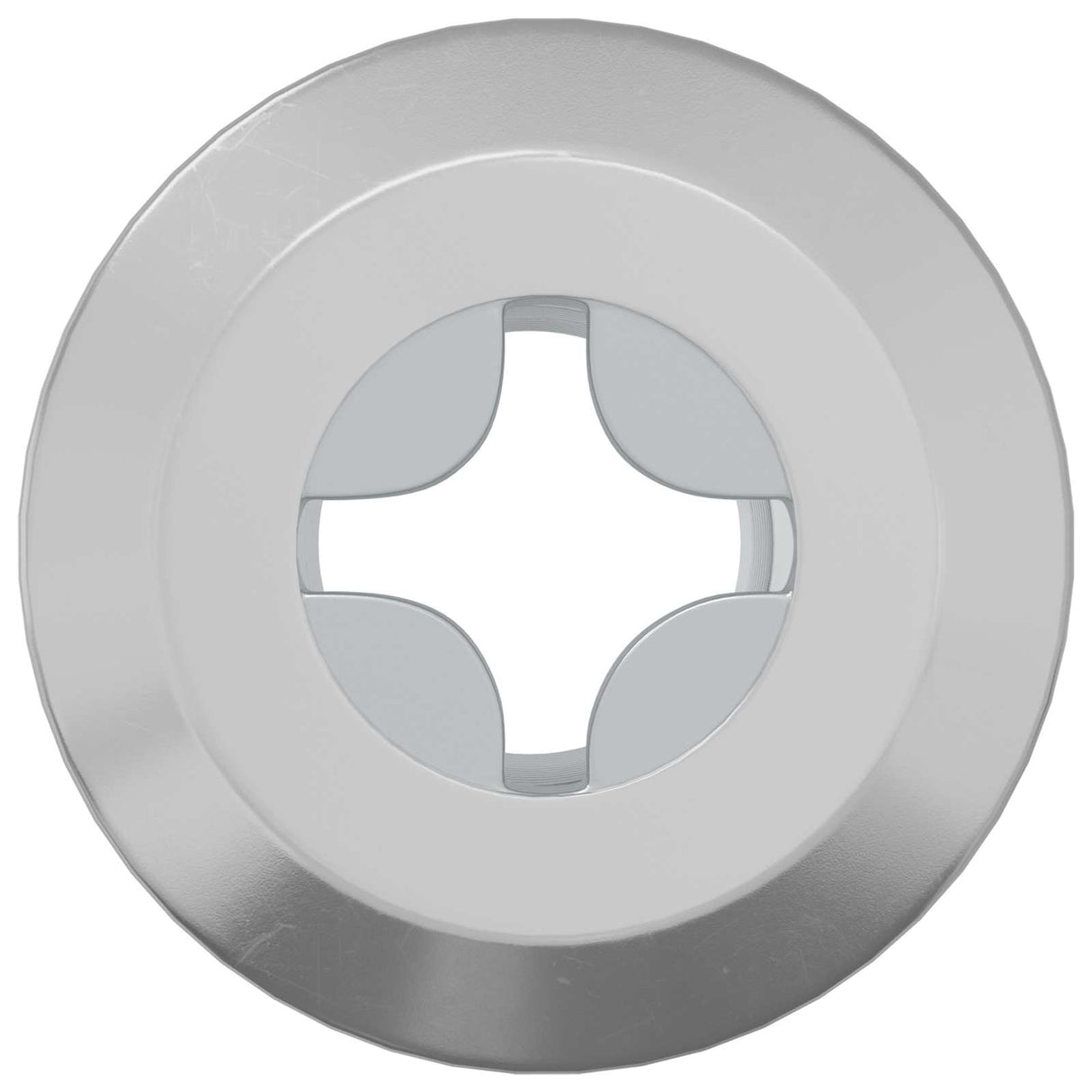 Vidaxl slotmoer 2857 pcs nikkel staal