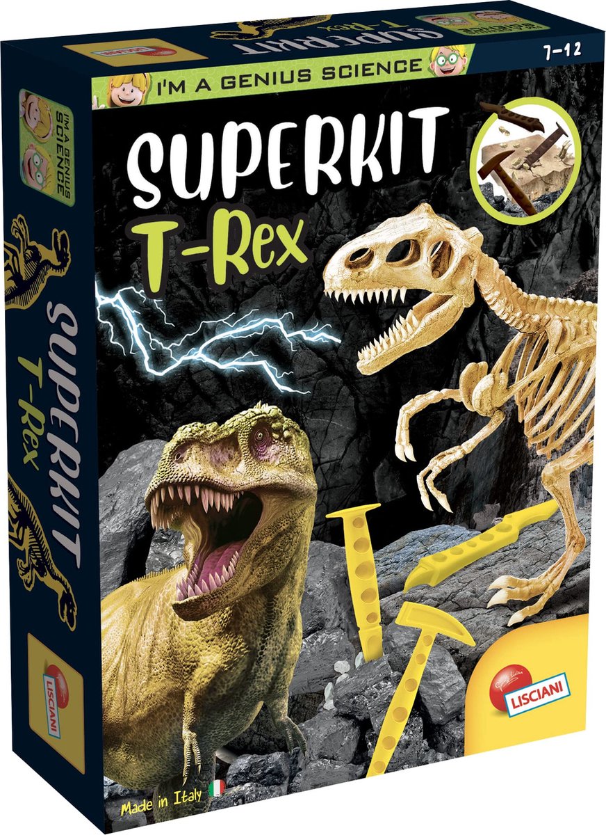 Lisciani je suis un génie super kit t-rex