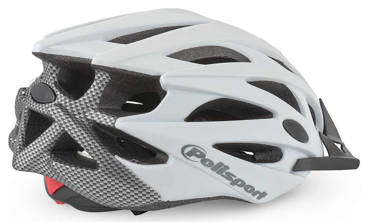 Polisport twig casque de vélo l 58-61cm noir gris