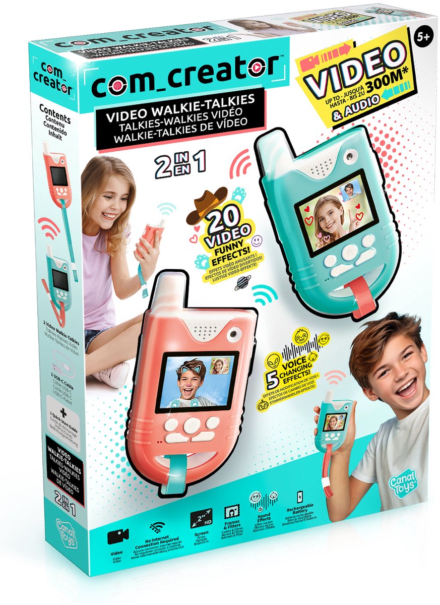 Talkies-walkies vidéo Canal Toys