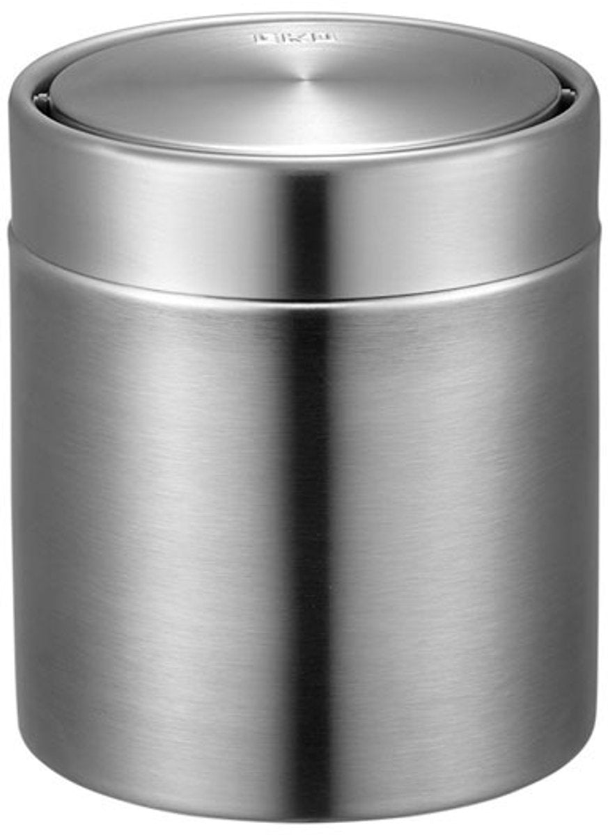 Eko poubelle de table fandy 1,5l - argent | 2 pièces