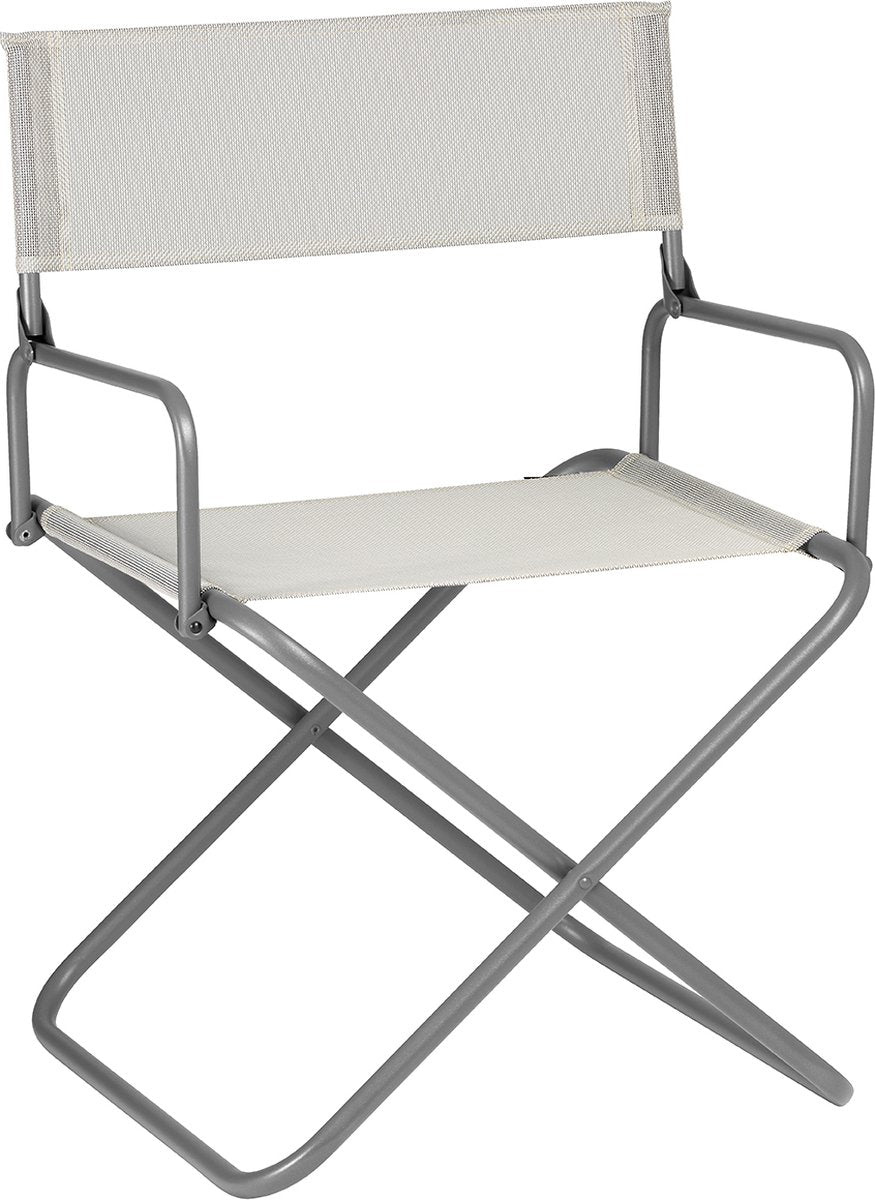 Lafuma fgx - fauteuil réalisateur - dossier - accoudoirs - pliable - seigle ii