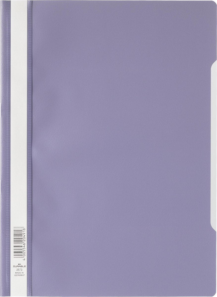 Dossier à fixation rapide durable lilas