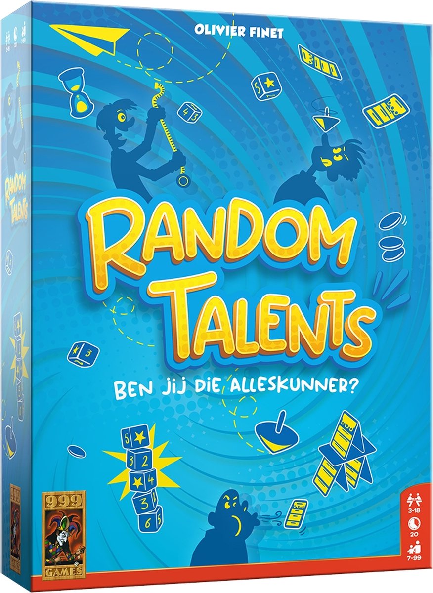 999games 999 jeux jeu de société talents aléatoires