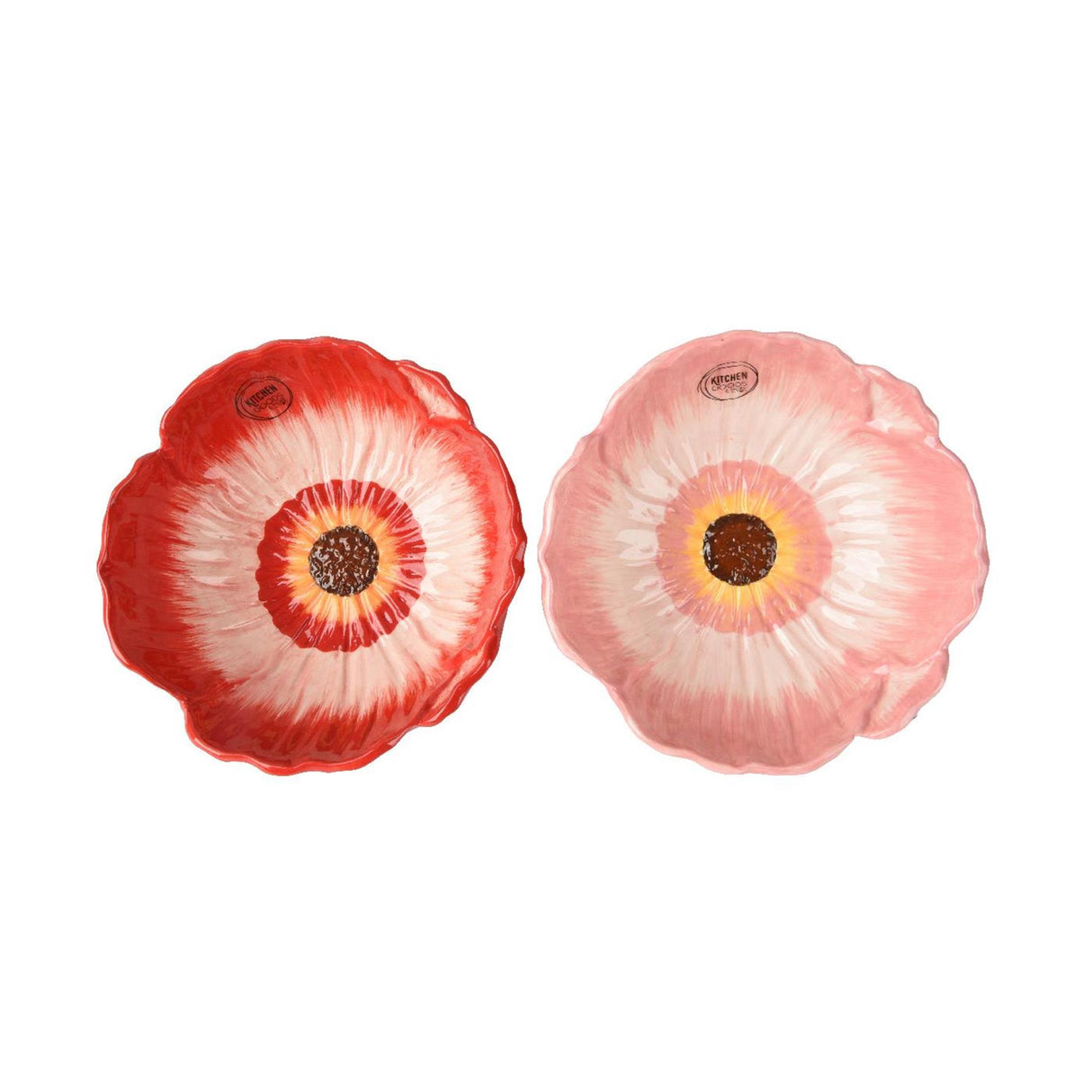 Decoris bol fleur dolomite ø16xh6cm