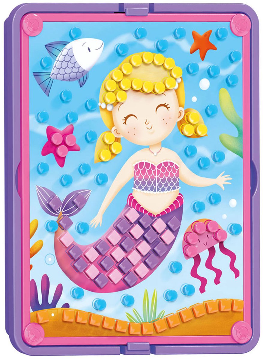 Quercetti insert mosaïque princesse, 300 épingles