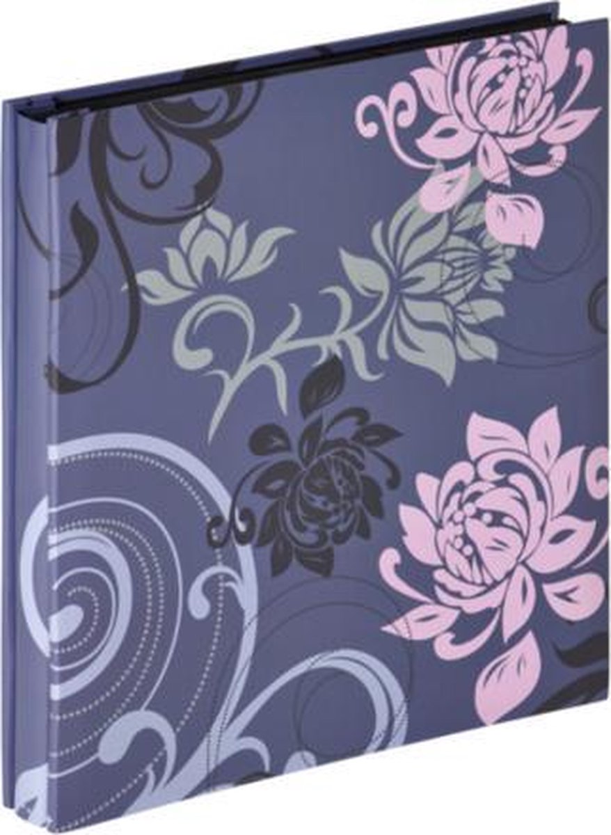 Walther ea-201-l grindy - album de photos - format 31 x 33 cm - 400 photos 10 x 15 cm - bleu