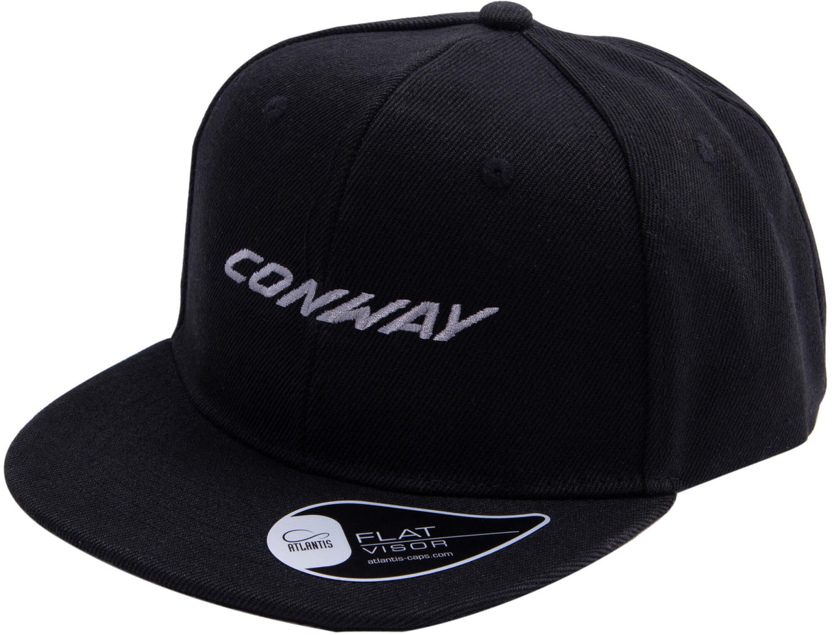 Casquette plate Conway logo casquette logo noir enfant