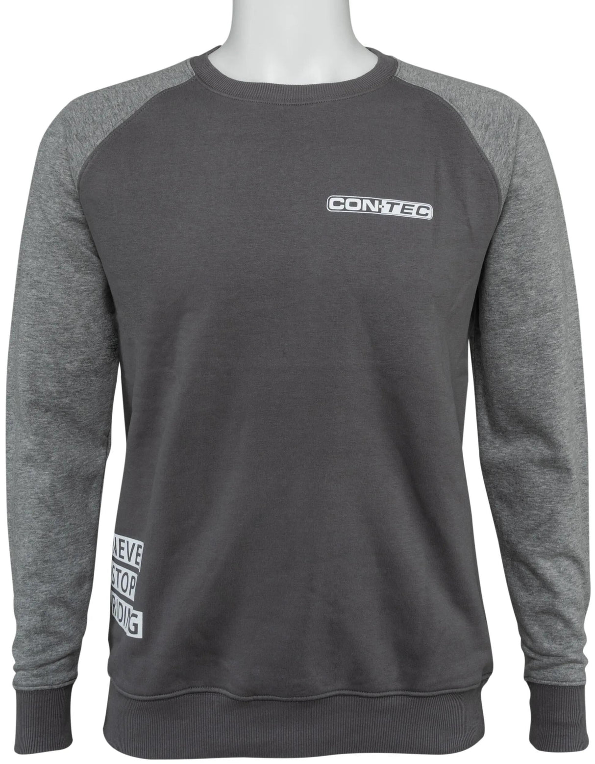 Contec sweat manches longues never stop riding ct swaetshirt never stop riding taille m
