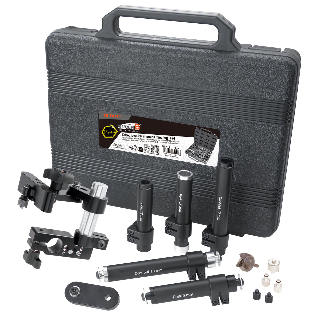 Outil de fraisage Super b TB-DB11 pour support d'étrier de frein