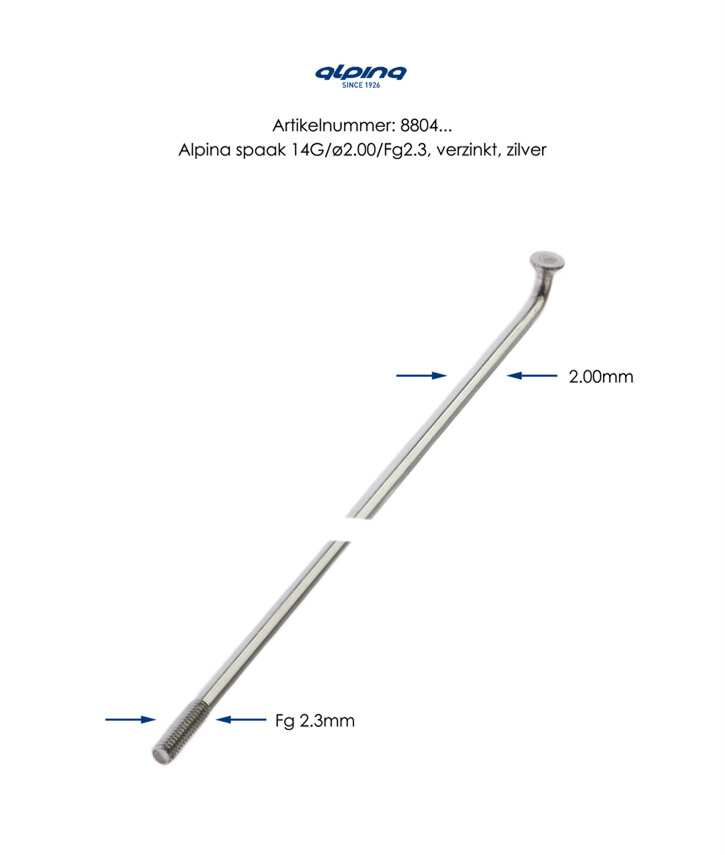 Buzaglo alpina rayon 14x80