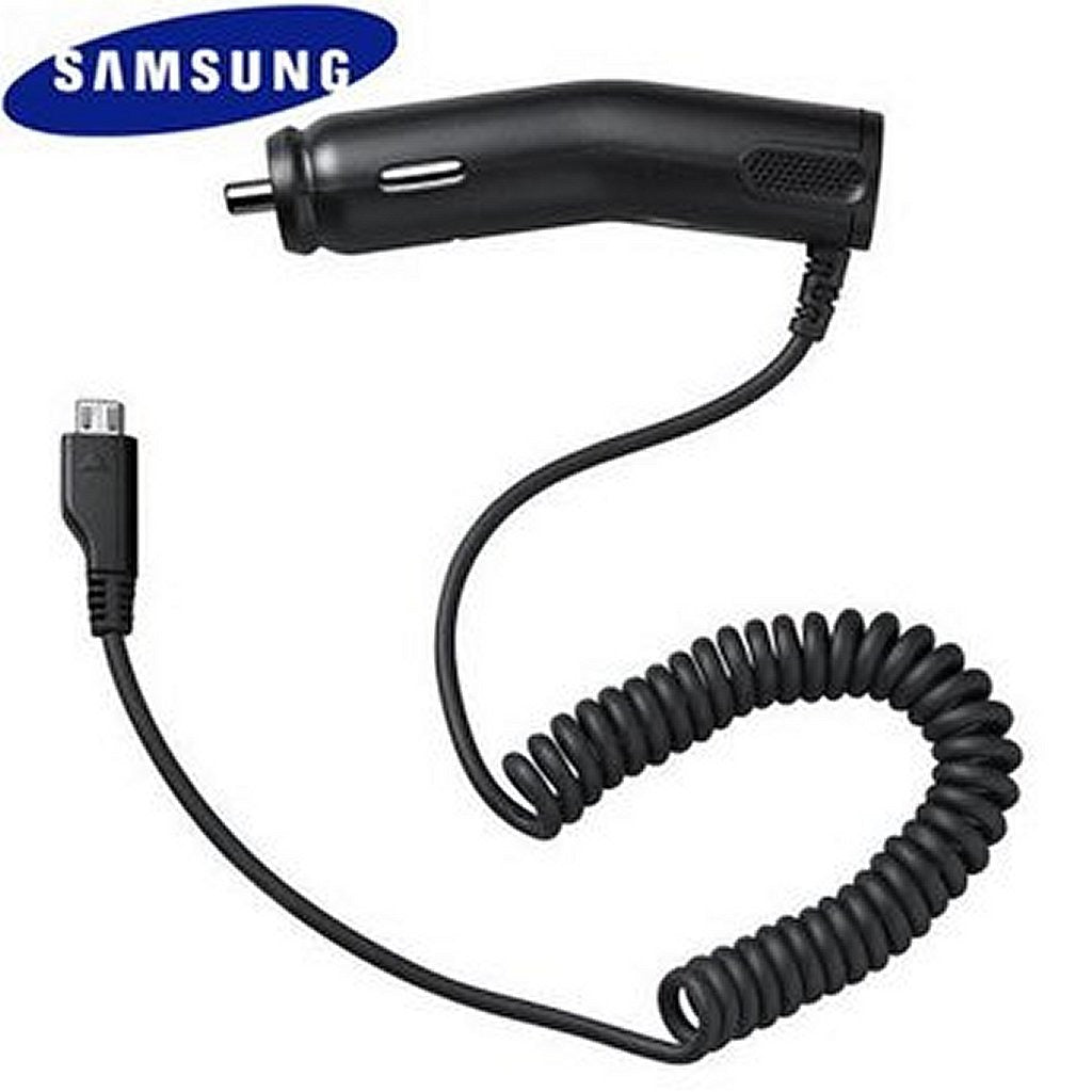 Chargeur de voiture micro USB d'origine Samsung acadu16cbe