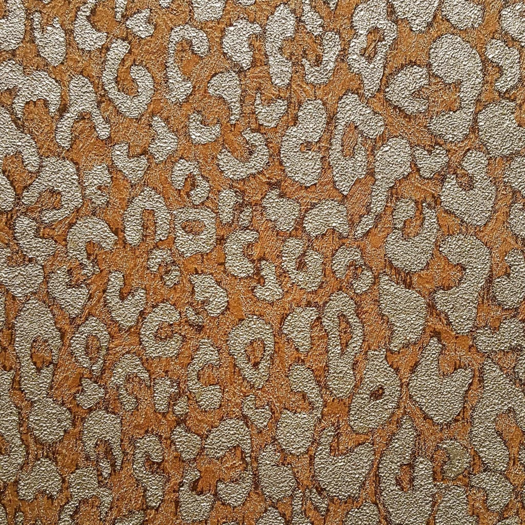 DUTCH WALLCOVERINGS DUTCH WALLCOVERINGS Papier peint imprimé léopard marron