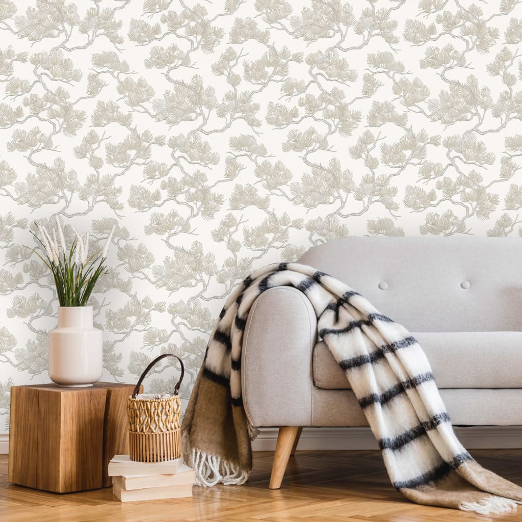 DUTCH WALLCOVERINGS DUTCH WALLCOVERINGS Papier peint Pin Blanc