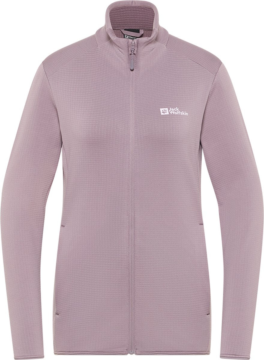 Jack wolfskin kolbenberg fz w gilet d'extérieur pour femme - fleur sauvage - s