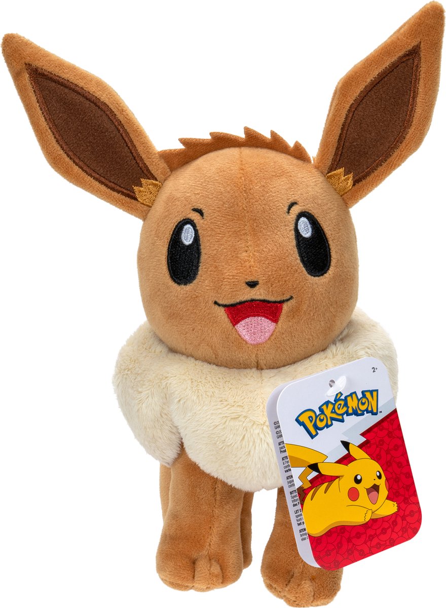 Jazwares peluche pokémon évoli 20cm