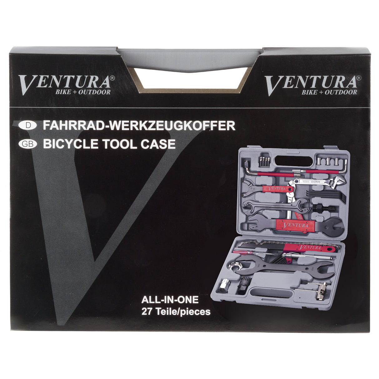 Mallette à outils pour vélo Ventura à roulement en laiton
