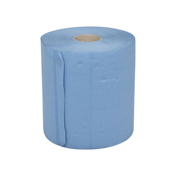 Rouleau d'atelier papier nettoyage 26 cm x 190 m - papier épais 2 couches (2 rouleaux)