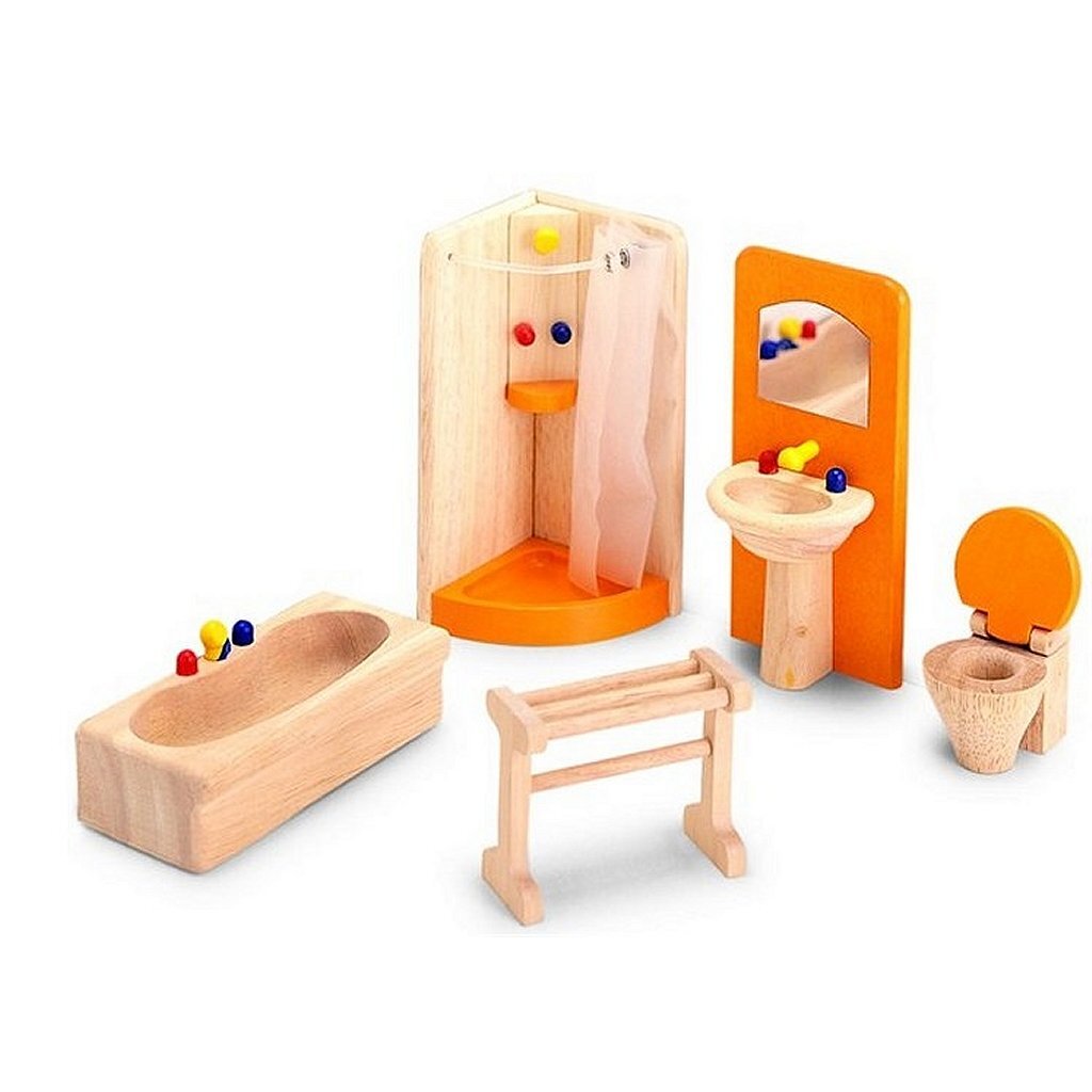Pintoy Pintoy Salle de bain pour maison de poupée