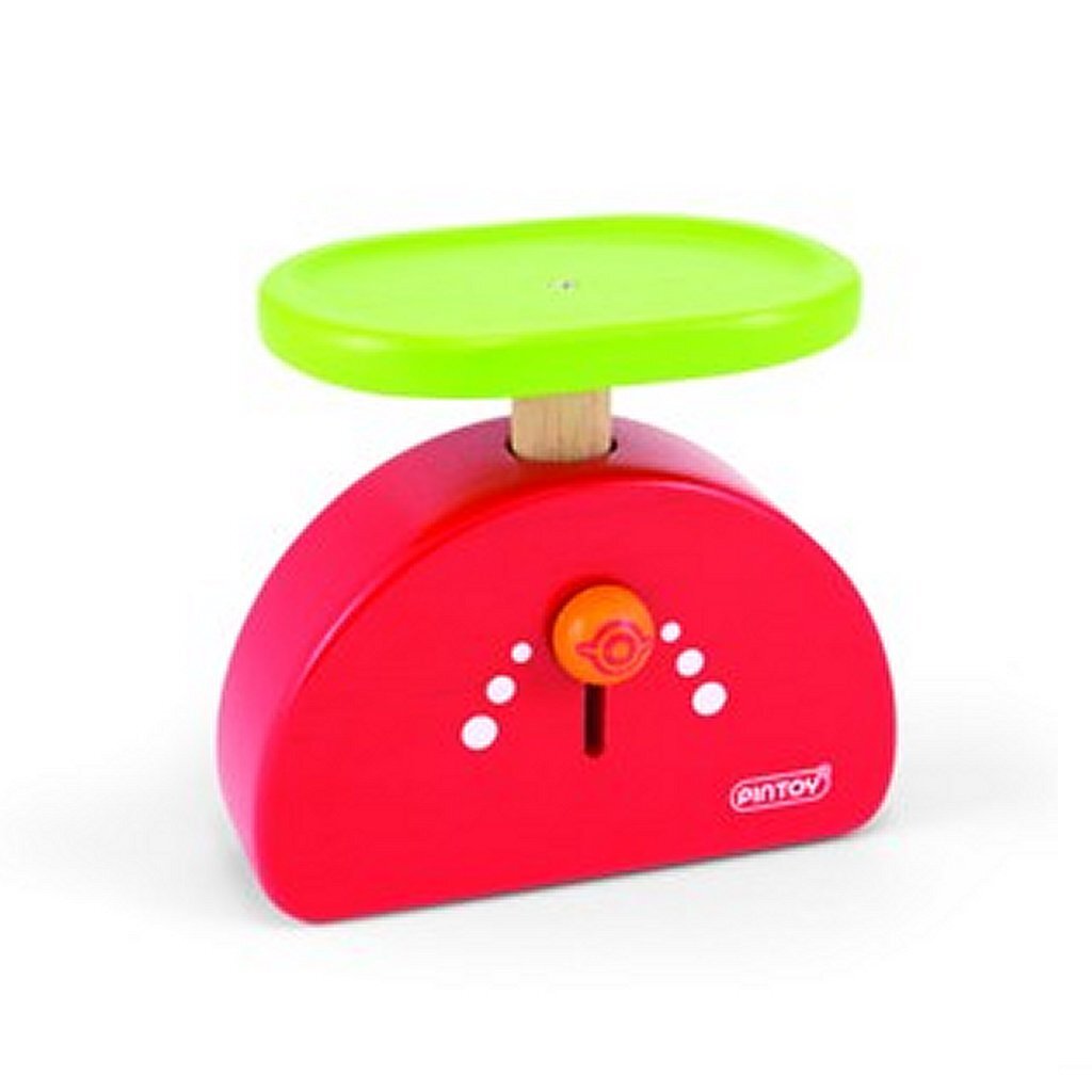 Balance en bois Pintoy