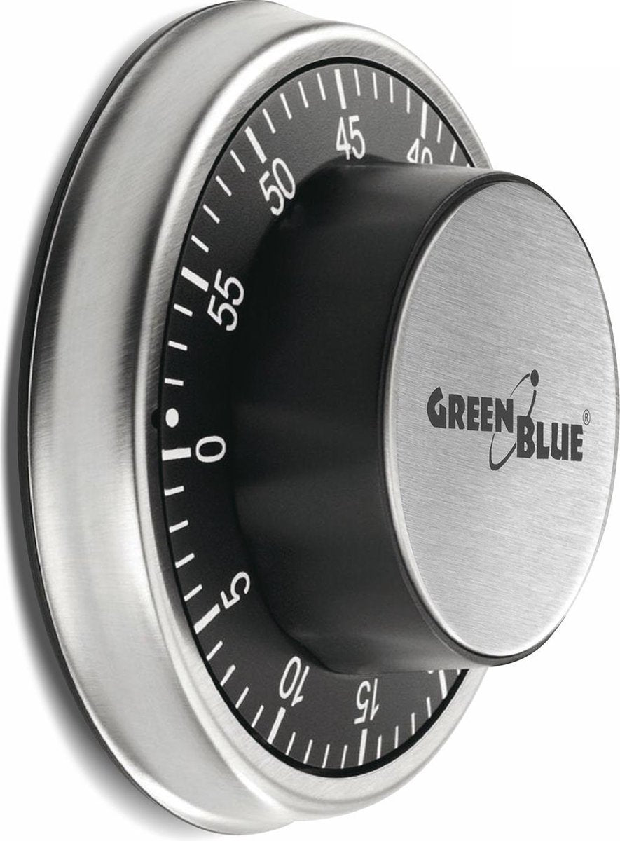 Greenblue GB152 - minuterie de cuisine mécanique - réglable de 1 à 59 minutes